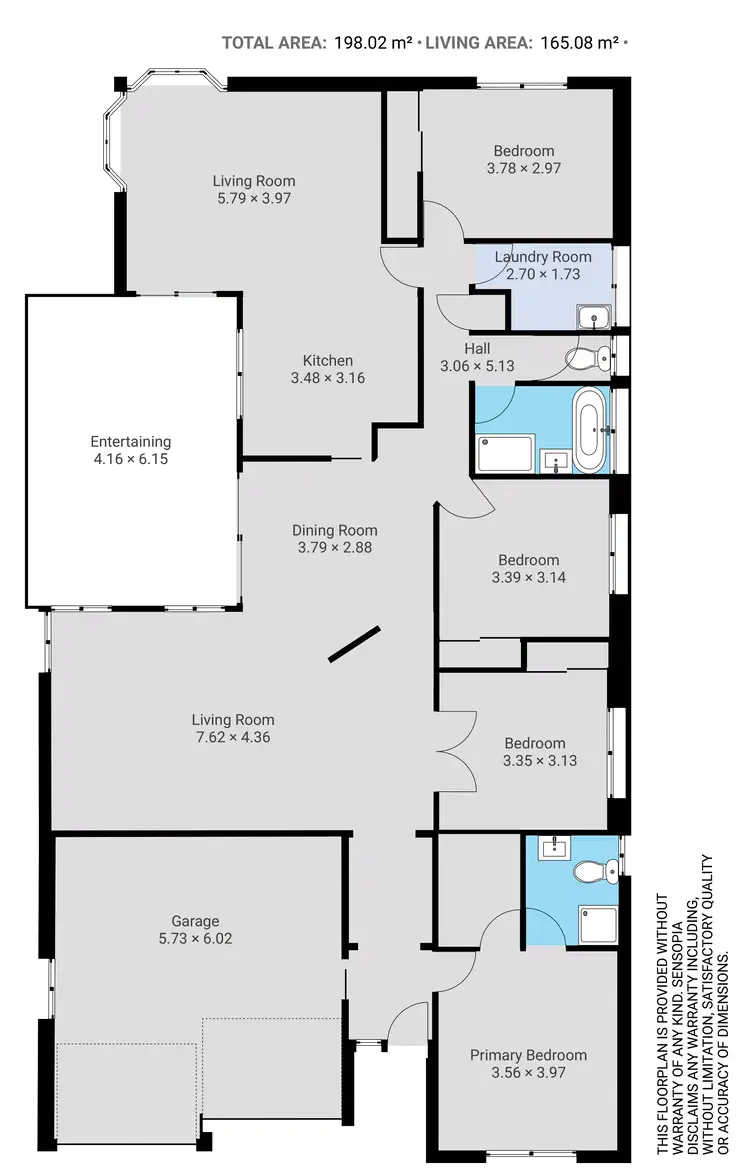 Floorplan of Homely house listing, 40 Tennent St, Westlake QLD 4074