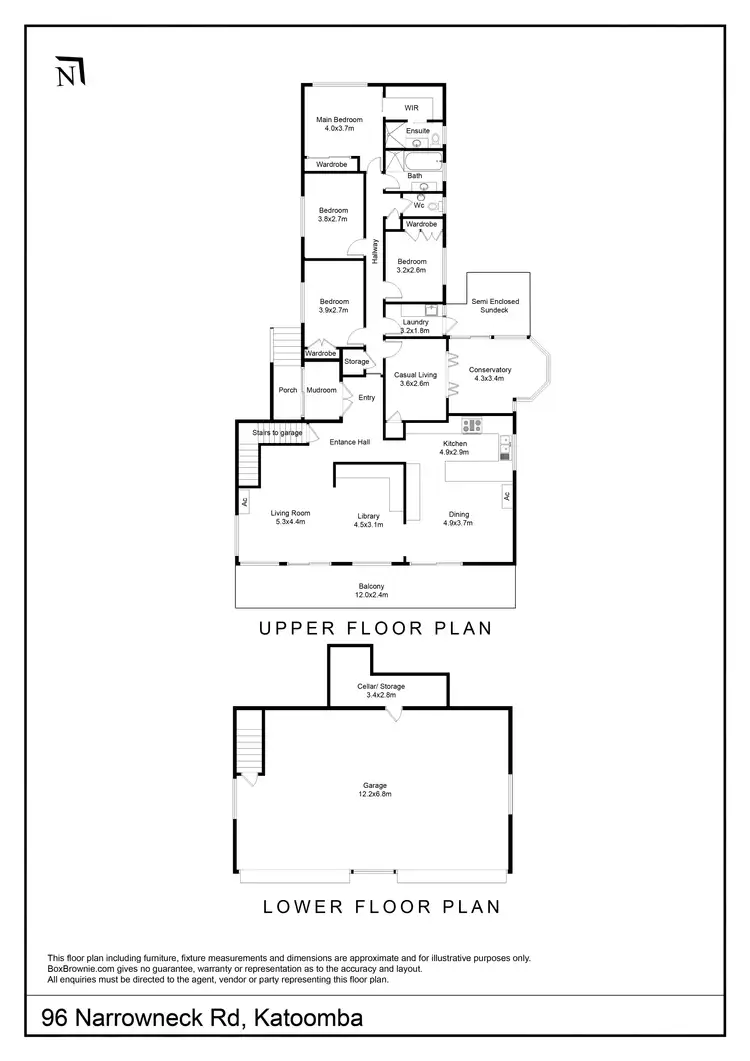 Floorplan of Homely house listing, 96 Narrow Neck Rd, Katoomba NSW 2780