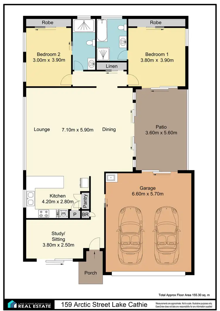 Floorplan of Homely house listing, 159 Arctic St, Lake Cathie NSW 2445