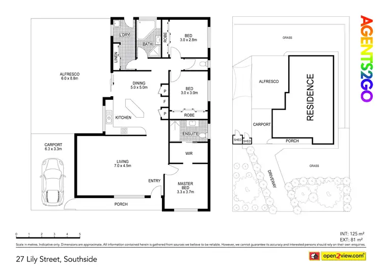Floorplan of Homely house listing, 27 Lily St, Southside QLD 4570