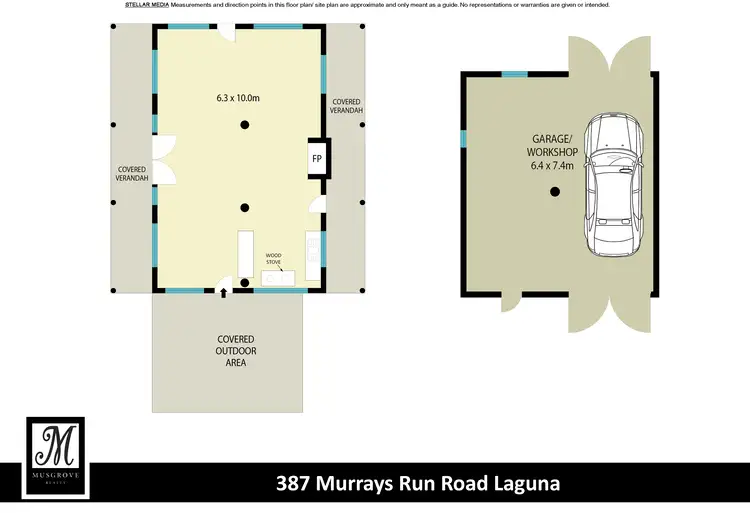 Floorplan of Homely rural property listing, 387 Murrays Run Road, Laguna NSW 2325
