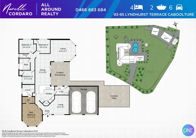 Floorplan of Homely house listing, 93-95 Lyndhurst Tce, Caboolture QLD 4510