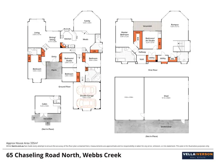 Floorplan of Homely house listing, 65 Chaseling Rd N, Webbs Creek NSW 2775