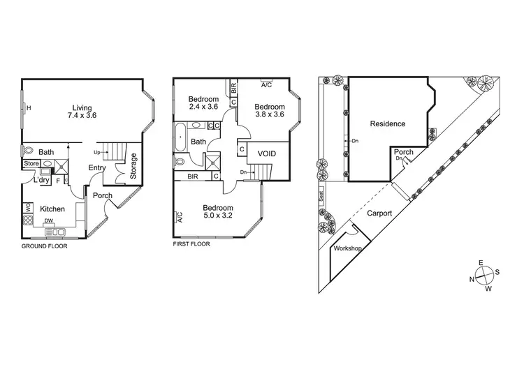 Floorplan of Homely unit listing, 7/4 Seaview Ave, Brighton VIC 3186
