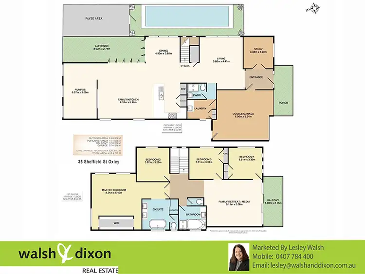 Floorplan of Homely house listing, 35 SHEFFIELD Street, Oxley QLD 4075