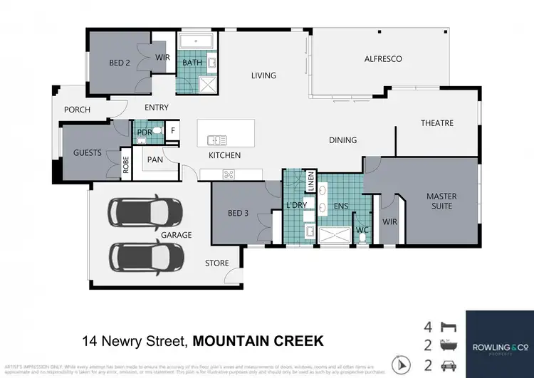 Floorplan of Homely house listing, 14 Newry St, Mountain Creek QLD 4557