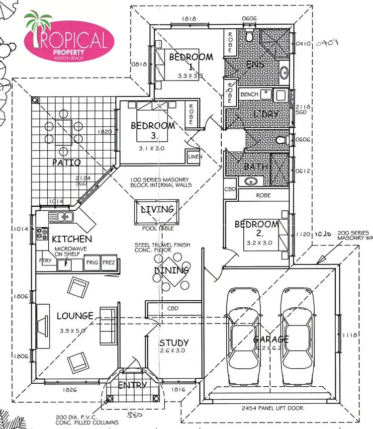 Floorplan of Homely house listing, 24 Mariner Dr, South Mission Beach QLD 4852
