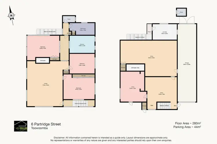 Floorplan of Homely house listing, 6 Partridge St, North Toowoomba QLD 4350