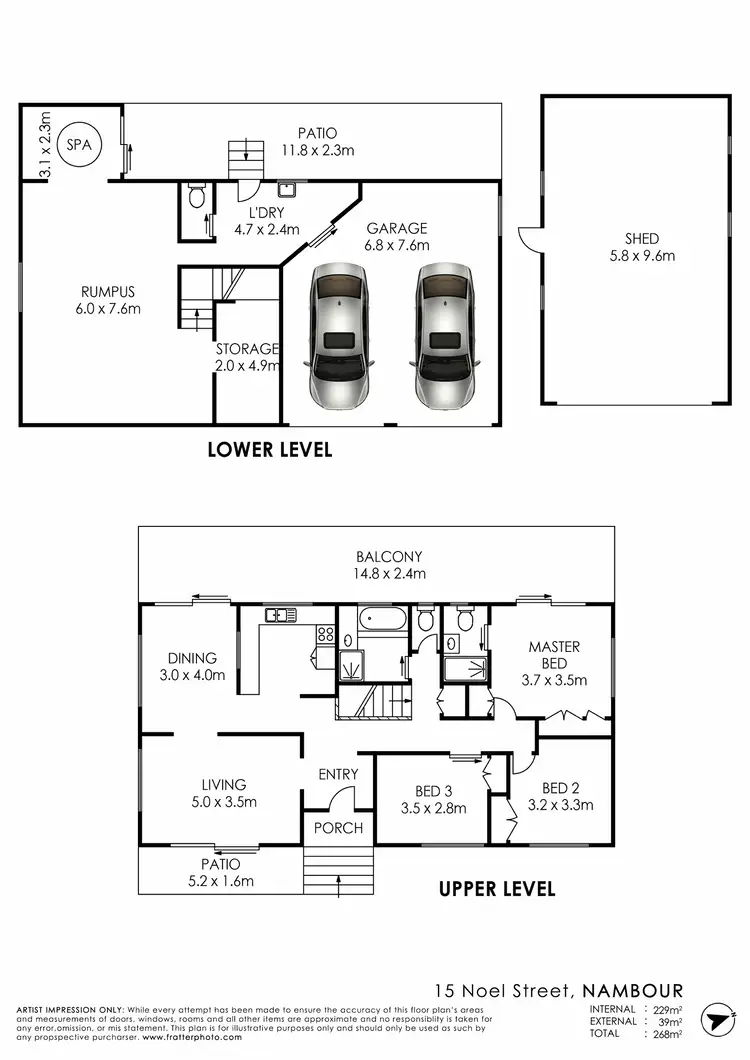 Floorplan of Homely house listing, 15 Noel St, Nambour QLD 4560