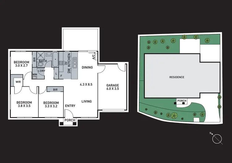 Floorplan of Homely unit listing, Unit 1/11 Hawk Avenue, Pakenham VIC 3810