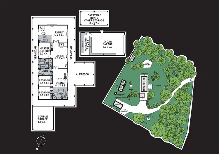 Floorplan of Homely house listing, 2825 Gembrook-Launching Place Road, Gembrook VIC 3783