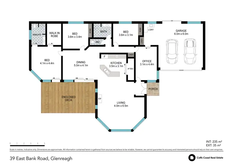 Floorplan of Homely house listing, 39 East Bank Rd, Glenreagh NSW 2450