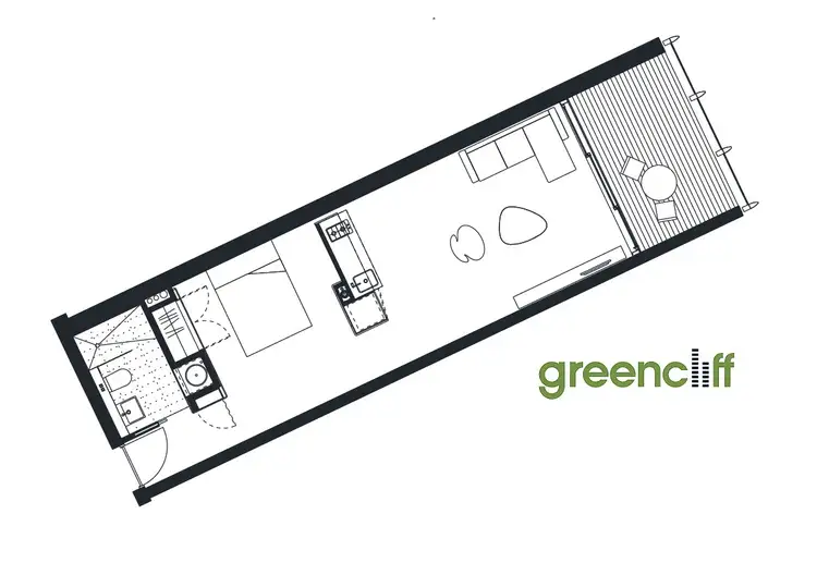 Floorplan of Homely apartment listing, 18 Park Lane, Chippendale NSW 2008