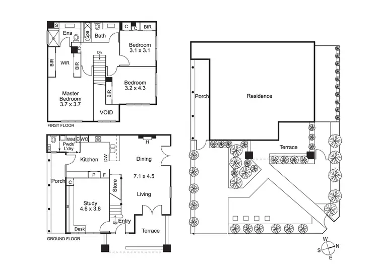 Floorplan of Homely house listing, 2/443 St Kilda St, Elwood VIC 3184