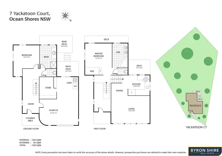 Floorplan of Homely house listing, 7 Yackatoon Court, Ocean Shores NSW 2483