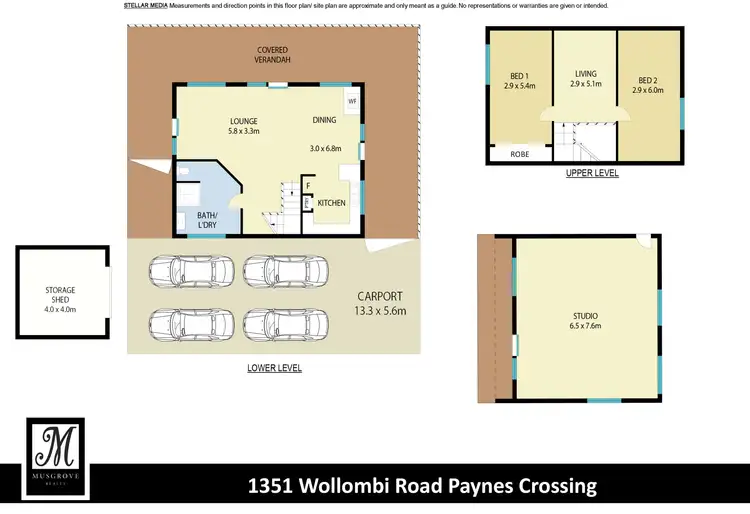 Floorplan of Homely rural property listing, 1351 Wollombi Road, Paynes Crossing NSW 2325