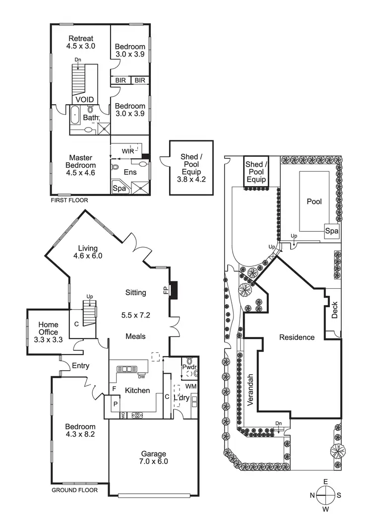 Floorplan of Homely house listing, 26 May St, Hampton VIC 3188