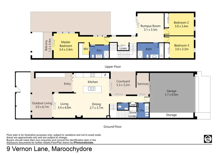 Floorplan of Homely house listing, 9 Vernon Lane, Maroochydore QLD 4558