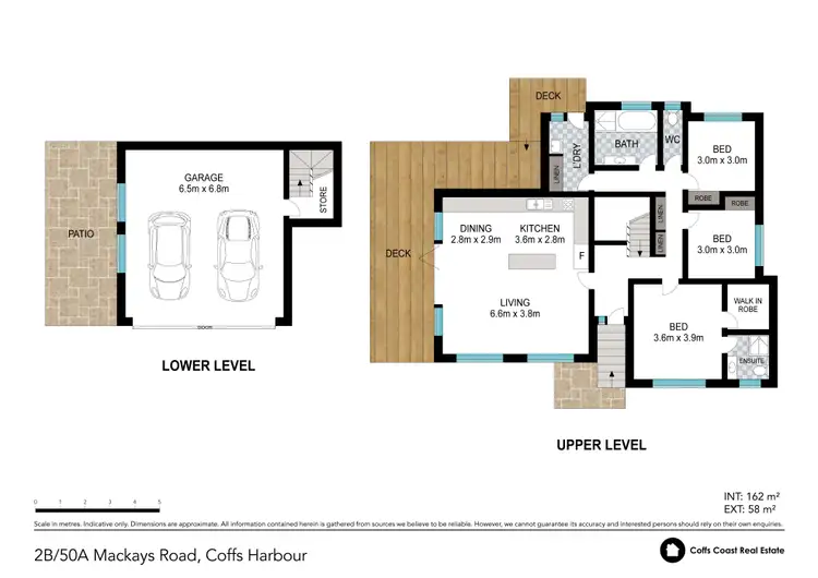 Floorplan of Homely townhouse listing, 2B/50A Mackays Rd, Coffs Harbour NSW 2450