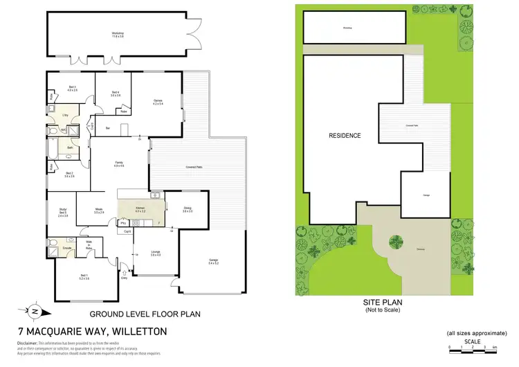 Floorplan of Homely house listing, 7 Macquarie Way, Willetton WA 6155