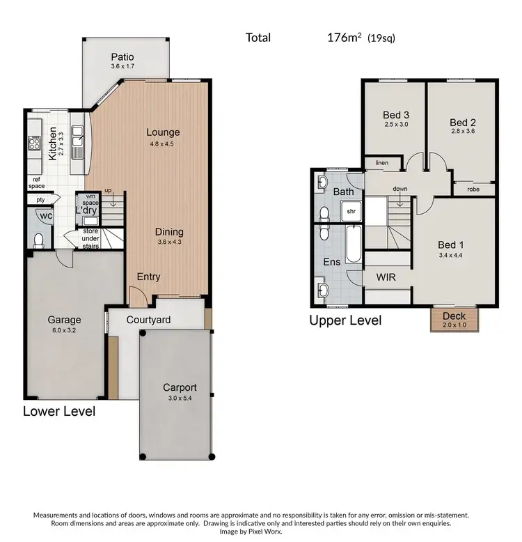 Floorplan of Homely townhouse listing, 7/250 Sumners Rd, Riverhills QLD 4074