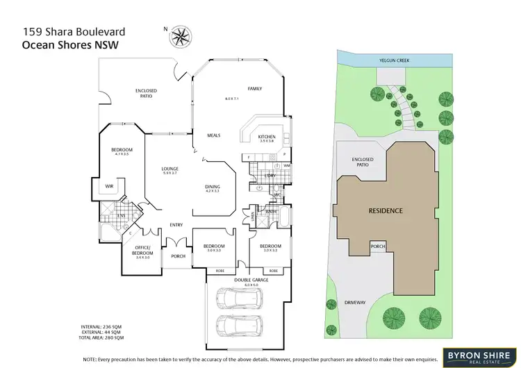 Floorplan of Homely house listing, 159 Shara Boulevard, Ocean Shores NSW 2483