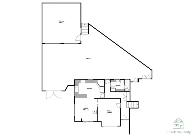 Floorplan of Homely house listing, 32 Fairway Drive, Yallourn VIC 3825