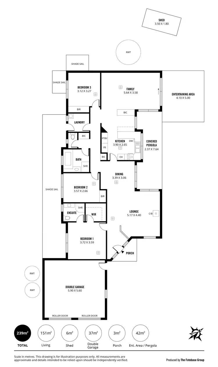 Floorplan of Homely house listing, 10 Havana Ct, Teringie SA 5072