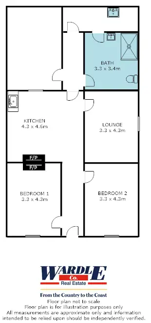 Floorplan of Homely house listing, 19 Wolfe St, Jamestown SA 5491