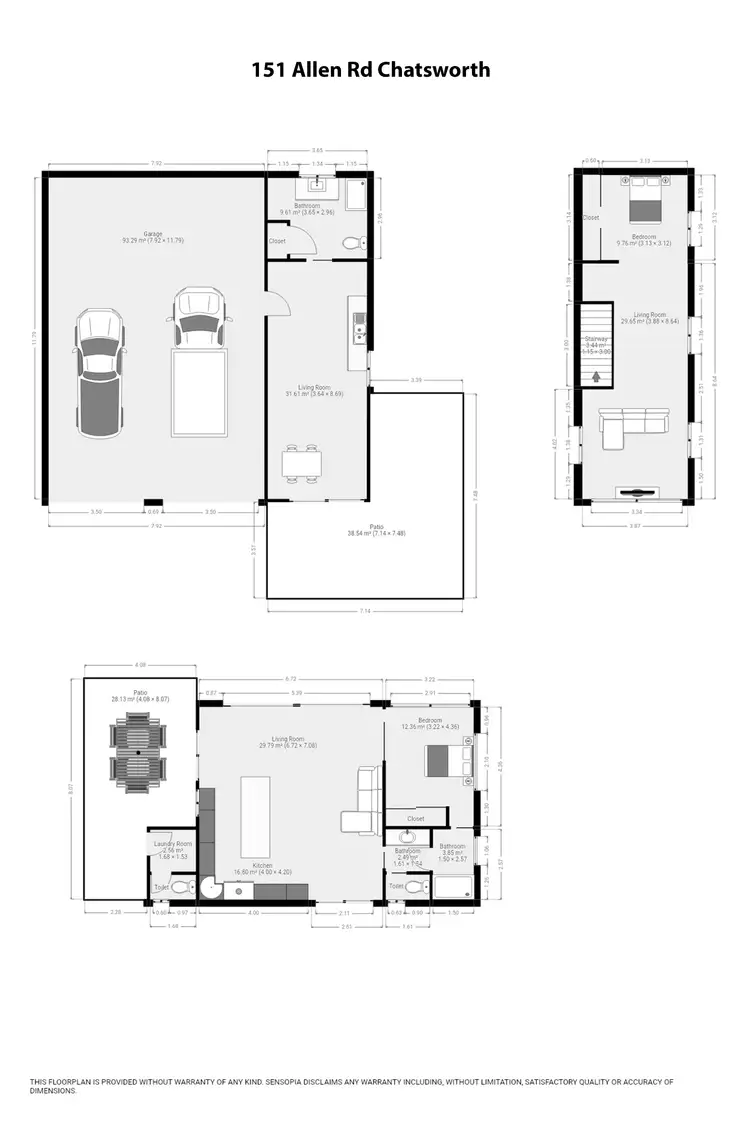 Floorplan of Homely house listing, 151 Allen Rd, Chatsworth QLD 4570