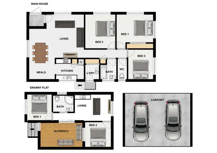 Floorplan of Homely house listing, 14 Columba St, Inala QLD 4077