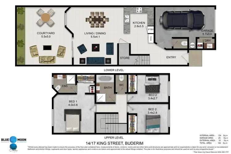 Floorplan of Homely unit listing, Unit 14/17 King St, Buderim QLD 4556