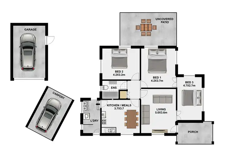 Floorplan of Homely house listing, 15 Adonis St, Inala QLD 4077