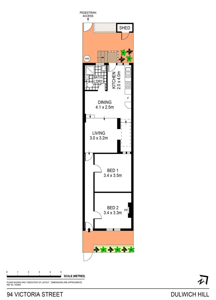 Floorplan of Homely house listing, 94 Victoria Street, Dulwich Hill NSW 2203