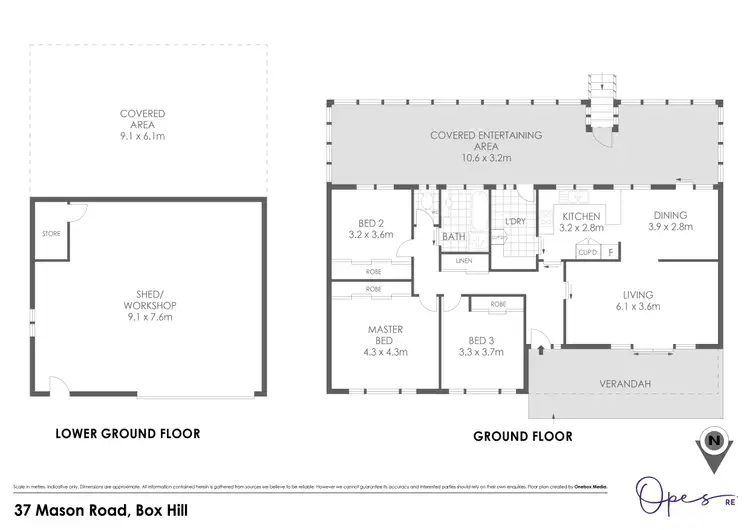 Floorplan of Homely house listing, 37 Mason Rd, Box Hill NSW 2765