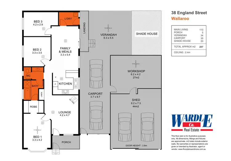 Floorplan of Homely house listing, 38 England St, Wallaroo SA 5556