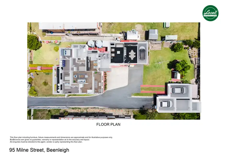 Floorplan of Homely house listing, 95 Milne St, Beenleigh QLD 4207