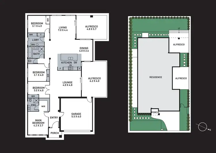 Floorplan of Homely house listing, 10 Villella Drive, Pakenham VIC 3810