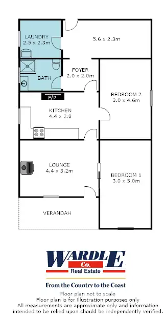 Floorplan of Homely house listing, 8 Collins Street, Jamestown SA 5491