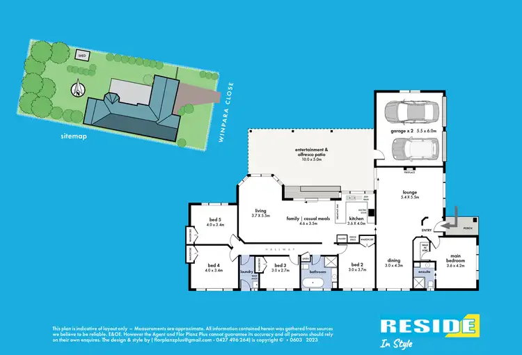 Floorplan of Homely house listing, 18 Winpara Cl, Tahmoor NSW 2573