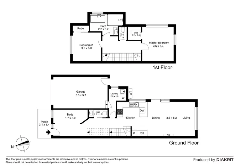 Floorplan of Homely house listing, 83 Canning Street, Avondale Heights VIC 3034