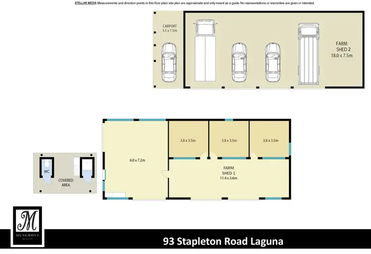 Floorplan of Homely rural property listing, 93 Stapleton Road, Laguna NSW 2325