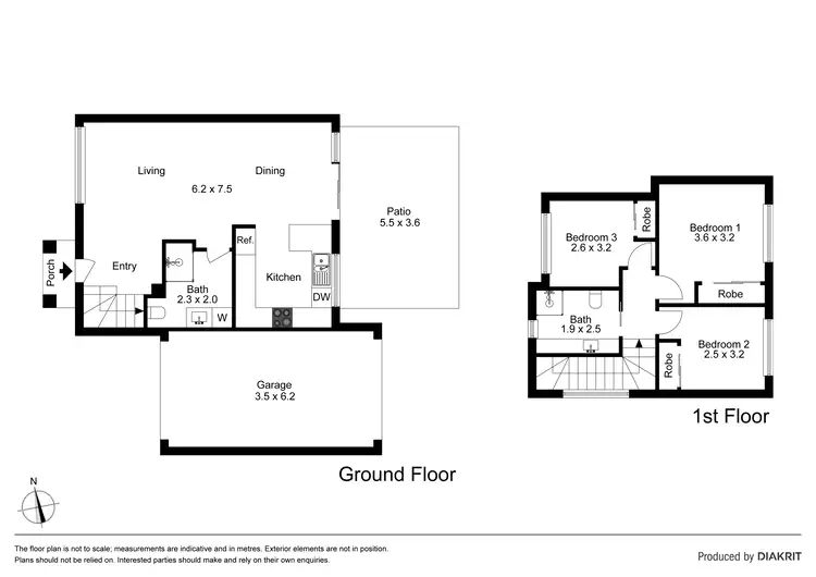 Floorplan of Homely townhouse listing, 4A Sexton Street, Airport West VIC 3042