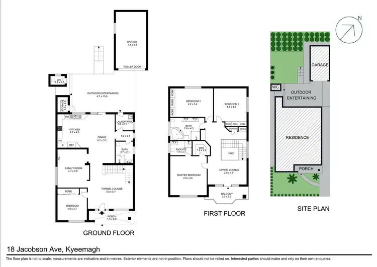 Floorplan of Homely house listing, 18 Jacobson Ave, Kyeemagh NSW 2216
