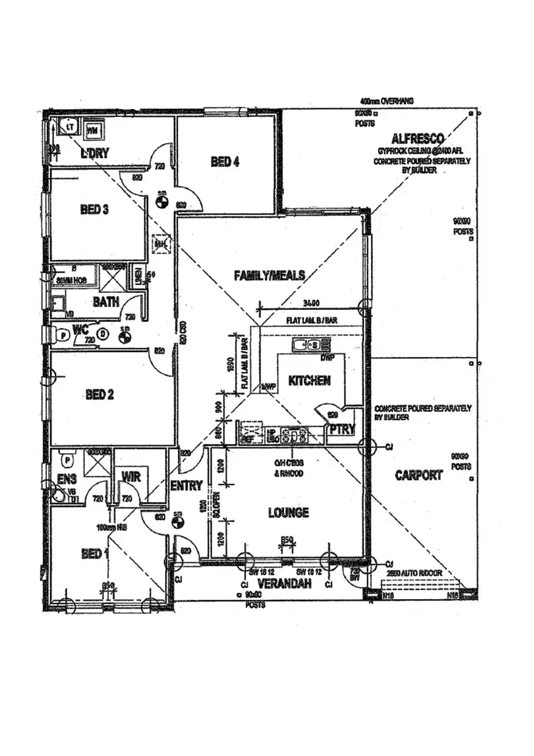 Floorplan of Homely house listing, 33 Schilling St, Kadina SA 5554