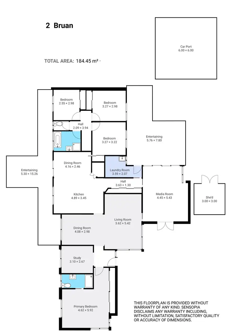 Floorplan of Homely house listing, 2 Bruan Cl, Middle Park QLD 4074