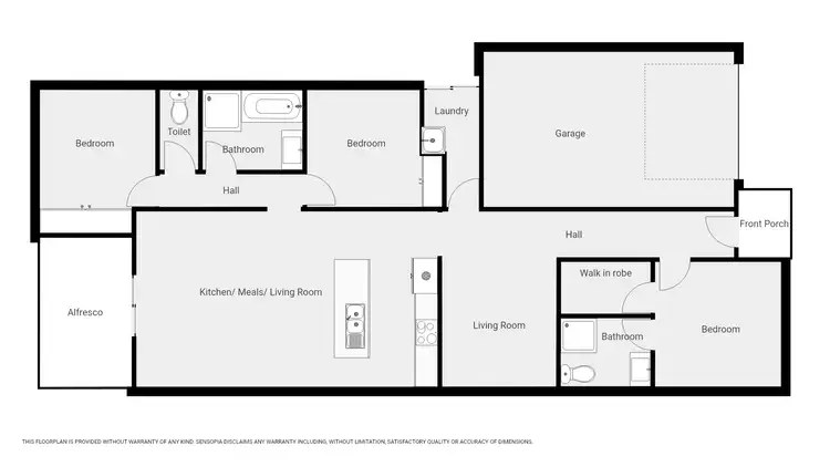 Floorplan of Homely house listing, 4 Young Rd, Halls Gap VIC 3381