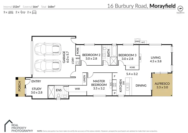 Floorplan of Homely house listing, 16 Burbury Rd, Morayfield QLD 4506