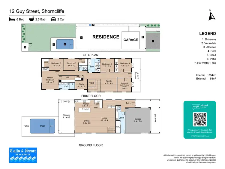 Floorplan of Homely house listing, 12 Guy St, Shorncliffe QLD 4017