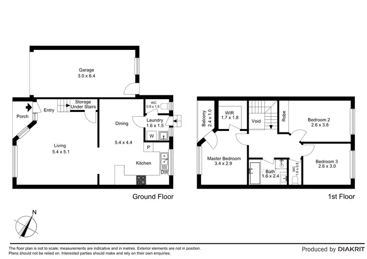 Floorplan of Homely townhouse listing, 6/4 Carmyle Court, Avondale Heights VIC 3034